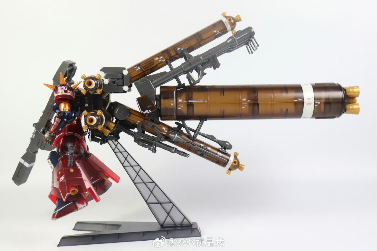 Leien Model ZG-001 MG Psycho Zaku ver.ka clear ver. (Third Party