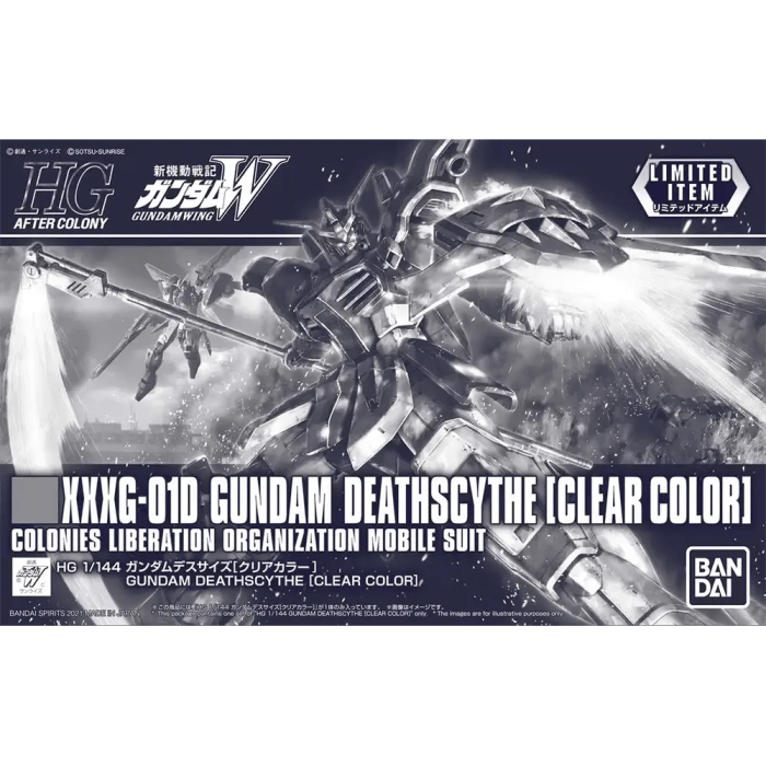 HG 1/144 Gundam Deathscythe [Clear Color]