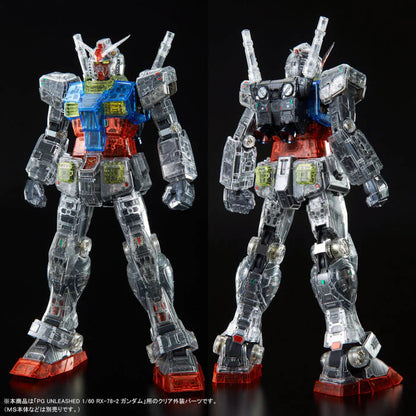 PG Unleashed RX-78-2 Gundam Corps de couleur claire 1/60