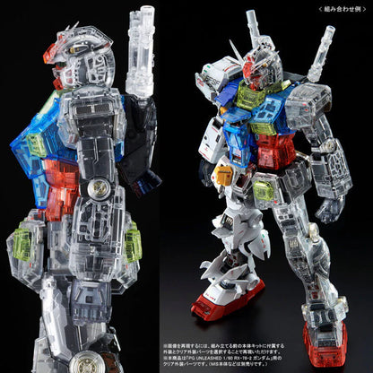 PG Unleashed RX-78-2 Gundam Corps de couleur claire 1/60