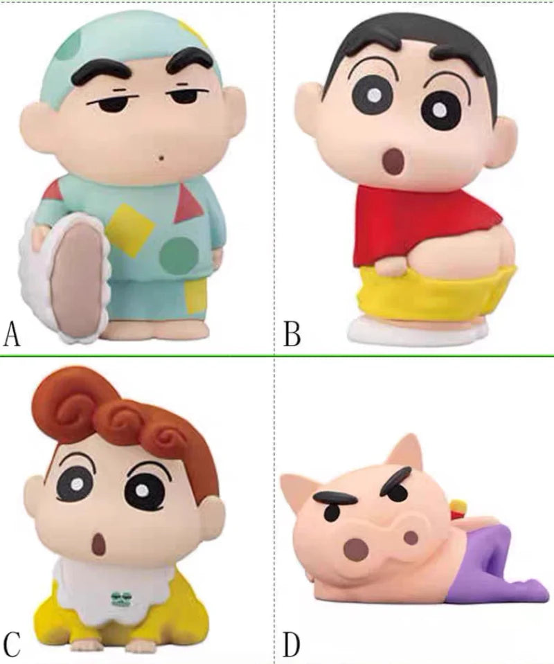 [BANDAI] CRAYON SHIN-CHAN - FRIENDS SERIES MINI FIGURE - Single Blind Box