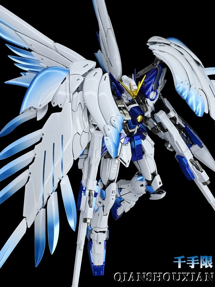 MG Wing Gundam Zero EW Ver. Ka 1/100 Customized Version Ice Blue (Qianshou Studio)