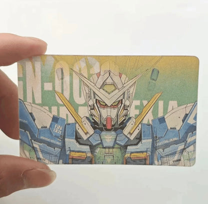 Gundam Hologram Card - Different Images from Different Angles