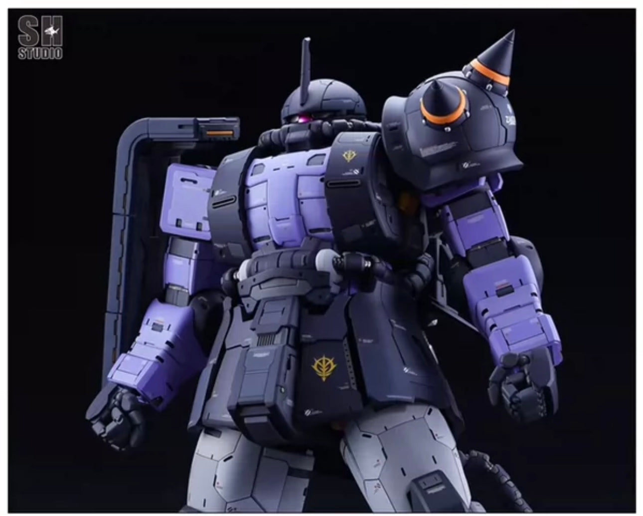 SH Studio PG High Mobility Type Zaku II (Black Tri-Stars) Conversion Kit (Weapon Included)