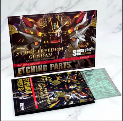 SH Studio Etch For MGEX ZGMF-X20A Strike Freedom Gundam (Non-Adhesive Backing)