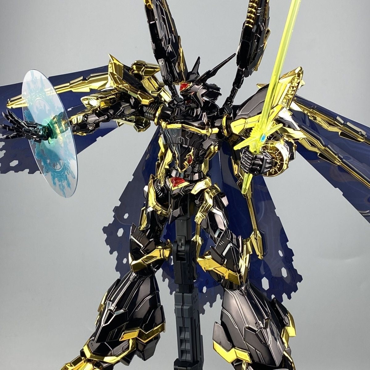 Figure-rise Standard Amplified Alphamon Customized Version Plated Coating (Xingmai Studio)