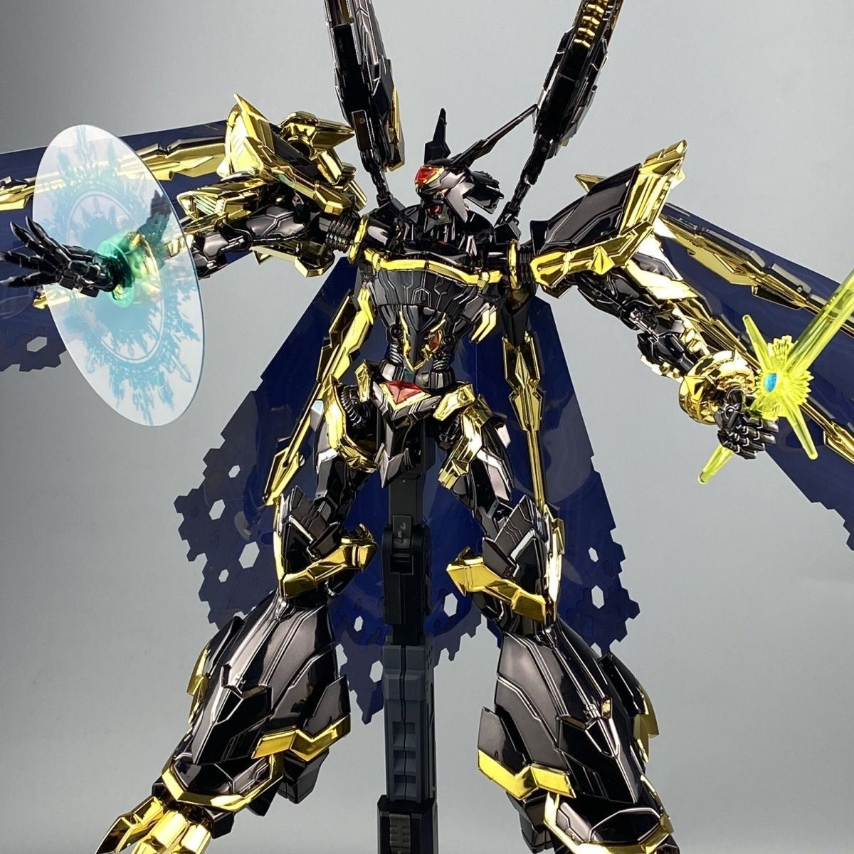 Figure-rise Standard Amplified Alphamon Customized Version Plated Coating (Xingmai Studio)