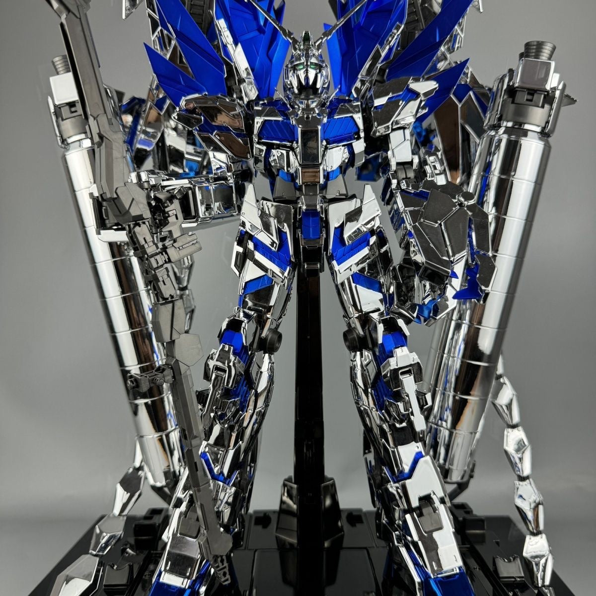 Daban PG Unicorn Gundam Perfectibility 1/60 Customized Version Plated Silver Coating (Xingmai Studio)