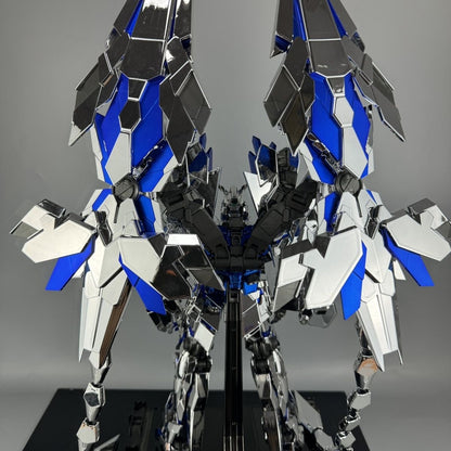 Daban PG Unicorn Gundam Perfectibility 1/60 Customized Version Plated Silver Coating (Xingmai Studio)