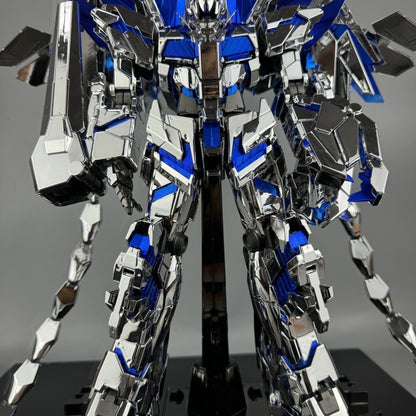 Daban PG Unicorn Gundam Perfectibility 1/60 Customized Version Plated Silver Coating (Xingmai Studio)