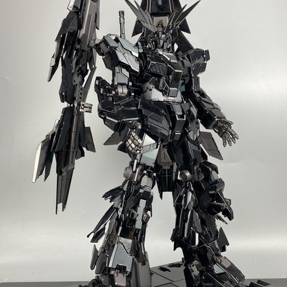 Daban PG Unicorn Gundam Unit 3 Phenex Narrative Ver. 1/60 Customized Version MMJ Collaboration Style Black Plated Coating (Xingmai Studio)