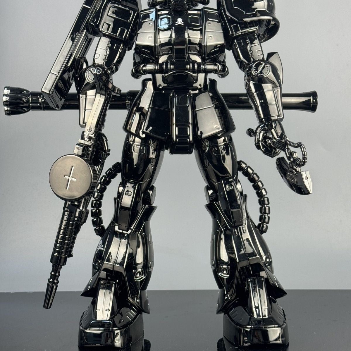 Daban Mega Zaku 1/48 Customized Version MMJ Collaboration Style Black Plated Coating (Xingmai Studio)