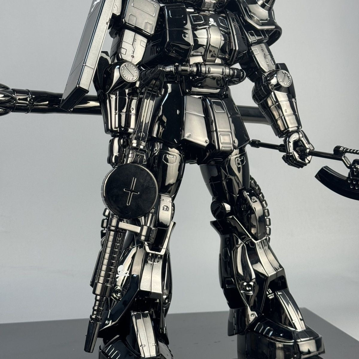 Daban Mega Zaku 1/48 Customized Version MMJ Collaboration Style Black Plated Coating (Xingmai Studio)