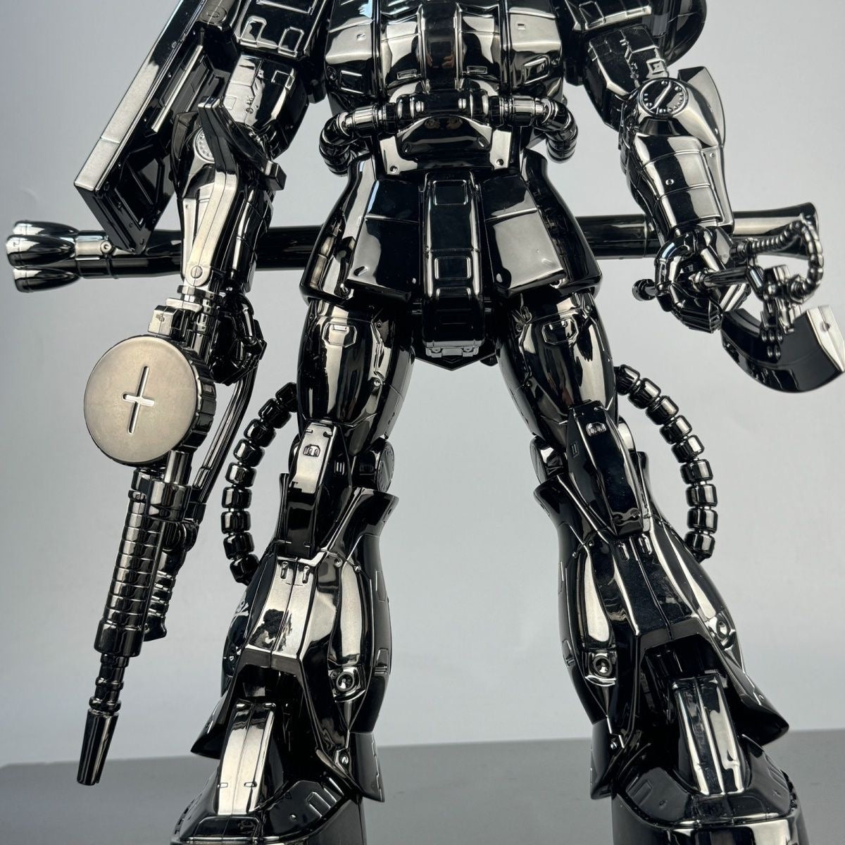 Daban Mega Zaku 1/48 Customized Version MMJ Collaboration Style Black Plated Coating (Xingmai Studio)