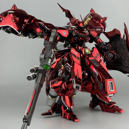 Red Soul Toys RG 1/144 Night Hawk Spec II (Nightingale) Customized Version Plated Red Coating (Xingmai Studio)