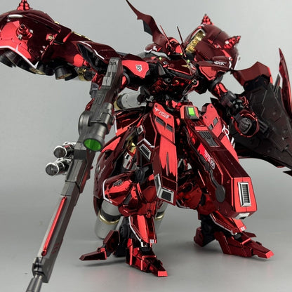 Red Soul Toys RG 1/144 Night Hawk Spec II (Nightingale) Customized Version Plated Red Coating (Xingmai Studio)