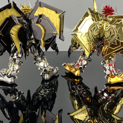 Figure-rise Standard Amplified Wargreymon + Black Wargreymon Bundle Customized Version Plated Coating (Xingmai Studio)