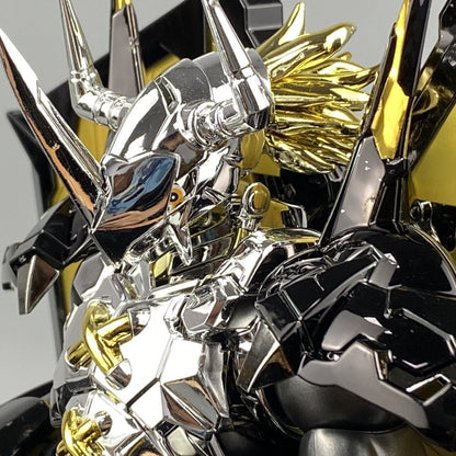 Figure-rise Standard Amplified Wargreymon + Black Wargreymon Bundle Customized Version Plated Coating (Xingmai Studio)