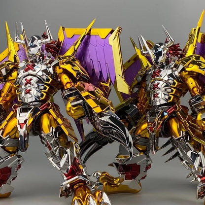 Figure-rise Standard Amplified Wargreymon + Black Wargreymon Bundle Customized Version Plated Coating (Xingmai Studio)