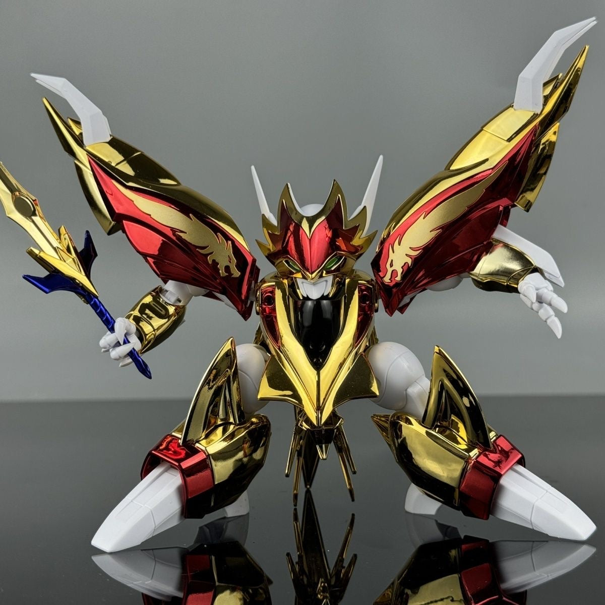 HG Ryuseimaru - Mashin Hero Wataru 2 Customized Version Plated Coating (Xingmai Studio)