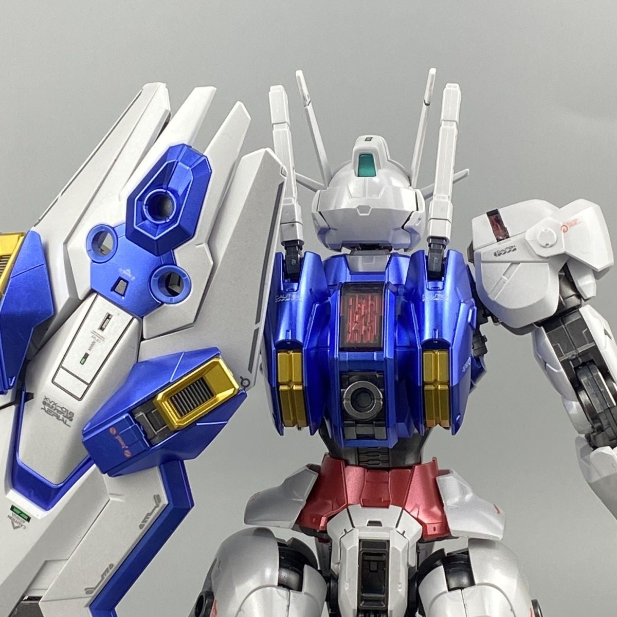 Full Mechanics Gundam Aerial 1/100 Customized Version Plated Coating (Xingmai Studio)