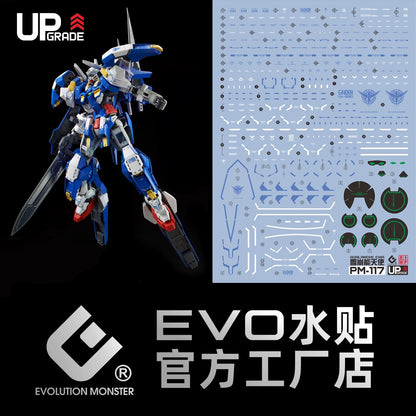 Evo MG Gundam Avalanche Exia Water Decal