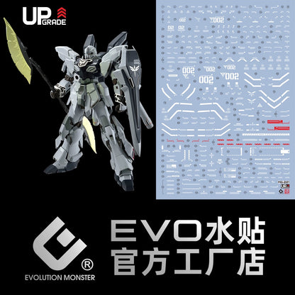 MG Sinanju Stein (Narrative Ver.) Ver. Ka EVO Water Decal