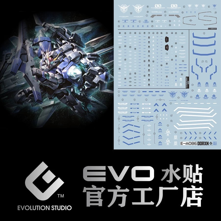 Evo MG Gundam 00 Raiser XN (00RXN) Water Decal