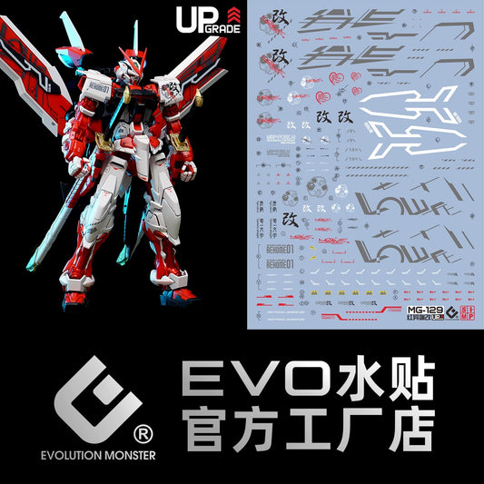 MG Astray Red Frame Kai 1/100 EVO Water Decal