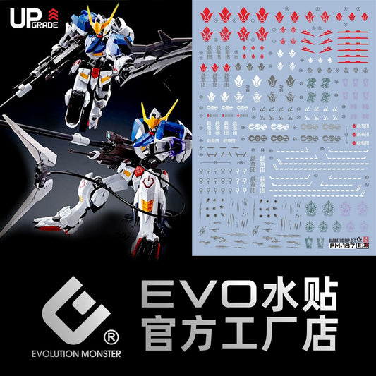 MG Expansion Parts Set for Gundam Barbatos 1/100 EVO Water Decal