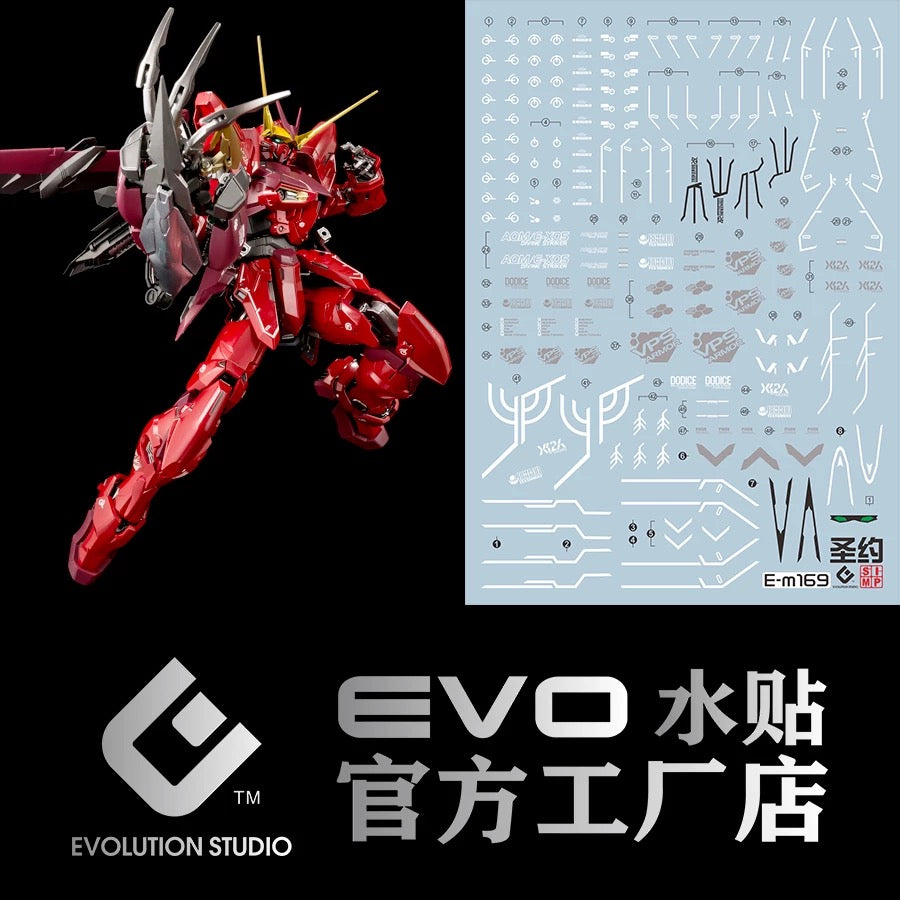 Evo MG Testament Gundam 1/100 Water Decal