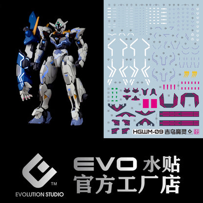 HGWFM Gundam Lfrith Jiu 1/144 EVO Water Decal