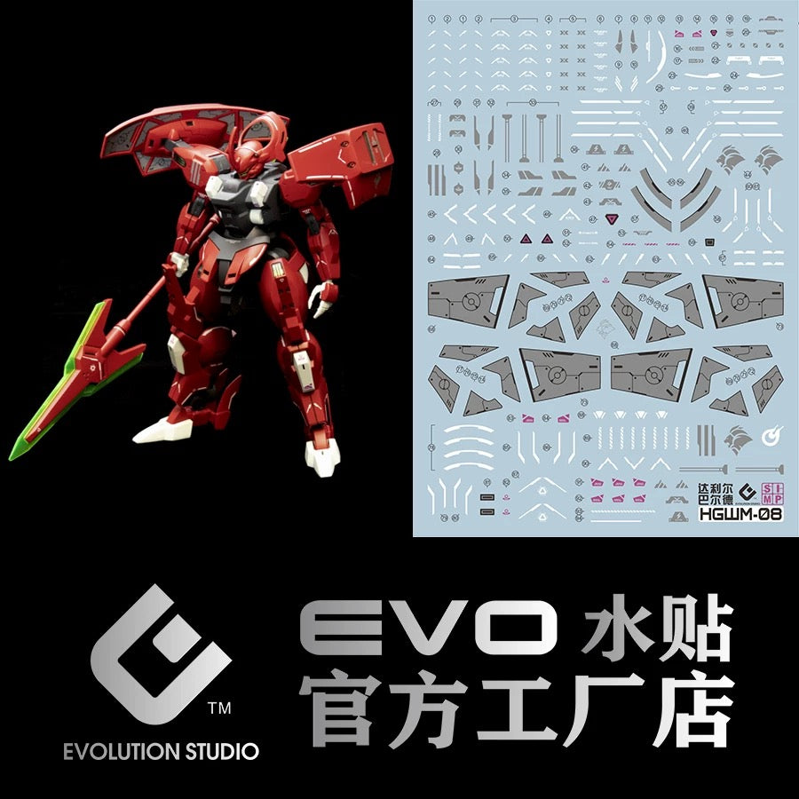 HGWFM 08 Darilbalde 1/144 EVO Water Decal