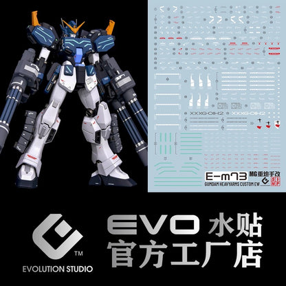 MG Heavyarms Custom Kai EW 1/100 EVO Water Decal