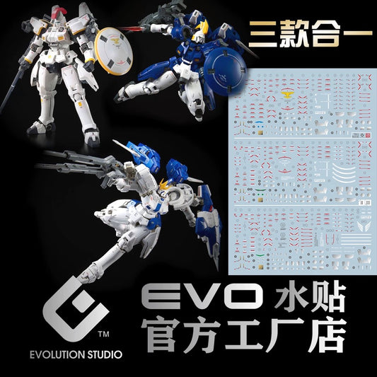 RG Tallgeese I/II/III 1/144 EVO Water Decal