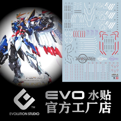 HIGH-RESOLUTION MODEL - 1/100 SCALE WING GUNDAM EW VER. EVO Water Decal