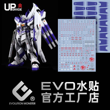 MG RX-93-v2 Hi Nu Gundam Ver. Ka 1/100 EVO Water Decal