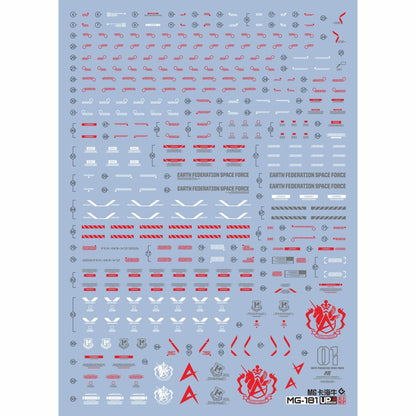 MG RX-93-v2 Hi Nu Gundam Ver. Ka 1/100 EVO Water Decal