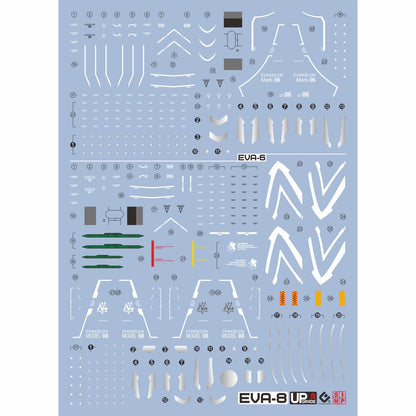 EVO Decal for RG Evangelion Unit-06 & Unit-08