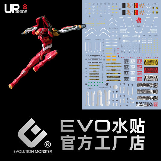 RG Evangelion Production Model Unit-02 EVO Water Decal