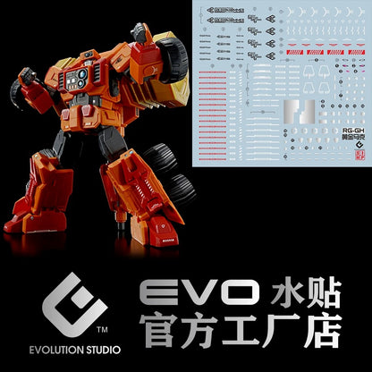 EVO Decal for Bandai RG Goldymarg