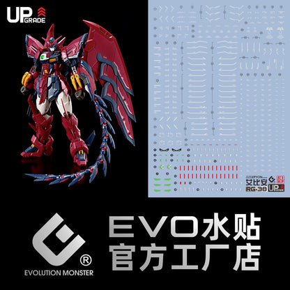 RG 38 Gundam Epyon 1/144 EVO Waterslide Decal