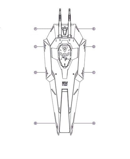 Full Mechanics 1/100 Forbidden Gundam EVO Water Decal