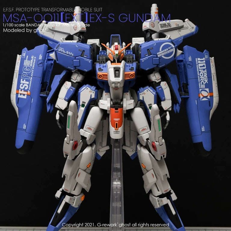 Evo MG EX-S Gundam/S Gundam 1/100 Water Decal