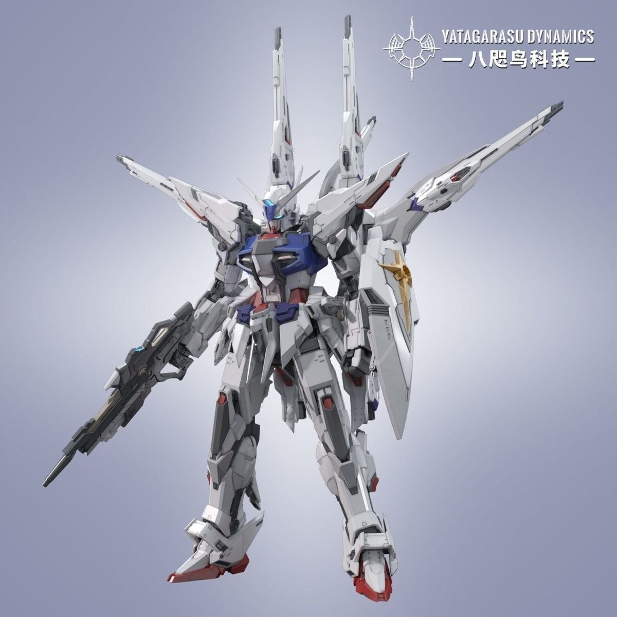 (Pre-Order) Yatagarasu Dynamics 1/100 Model Kit Orb Light [GK Style Akatsuki Gundam](ETA: Q1 2026)