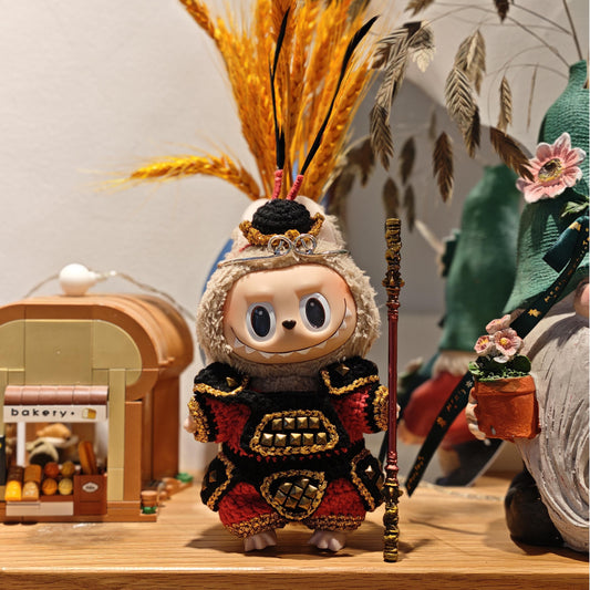 POP MART THE MONSTERS - Labubu Outfit - Sun Wukong The Monkey King (Outfit Only) [Journey to the West]