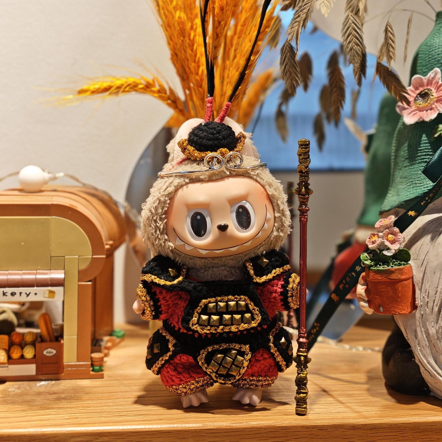 POP MART THE MONSTERS - Labubu Outfit - Sun Wukong The Monkey King (Outfit Only) [Journey to the West]