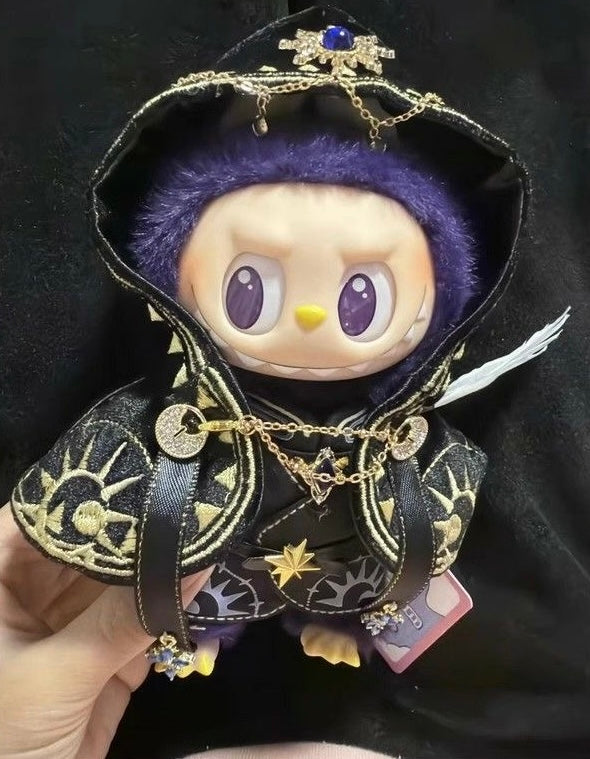 POP MART THE MONSTERS - Labubu Outfit - Magician Dress - Black (Outfit Only)