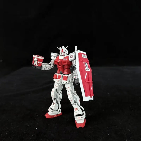 Fat Cat 1/100 Scale RG RX-78-2 Ver. 2.0 Customized Version KFC ( Bubble Studio )