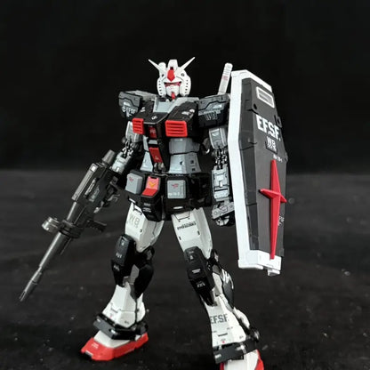 Changlong RG RX-78-2 Ver. 2.0 [Not Original Bandai Kit] 1/144 Customized Version Black Tri-Star ( Bubble Studio)